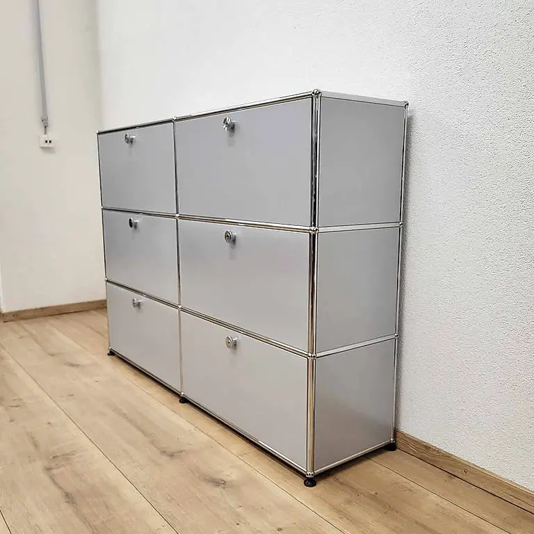 USM Haller Sideboard Mattsilber