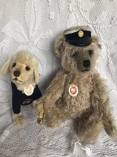  Steiff Bär Kaptn. Keith und Nicky