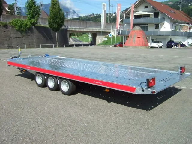 TEMARED, Carkeeper 4820/3 3500Kg mit Aluboden, Autotransport/Abschlepper