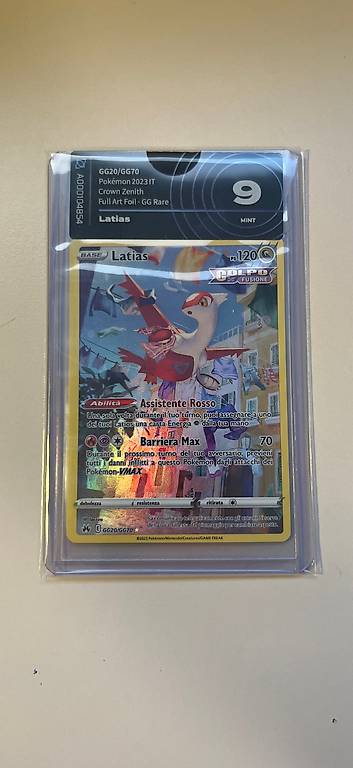 Carta pokemon gradata 9