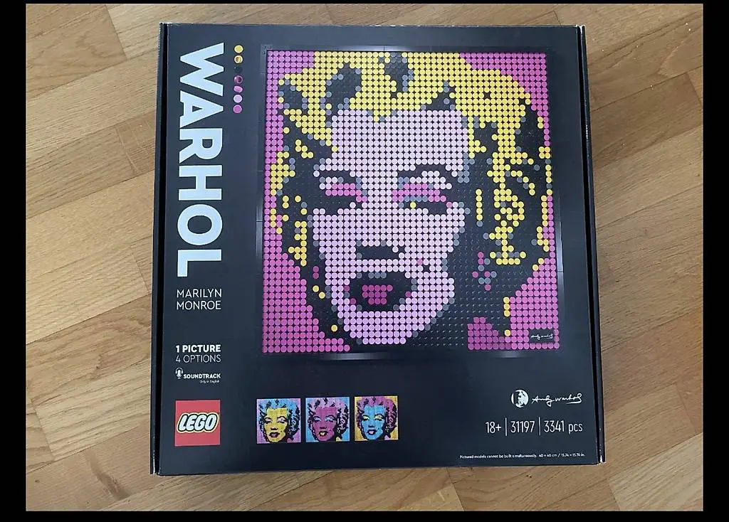 LEGO Art 31197 - Andy Warhol"s Marilyn Monroe Neu & Ovp