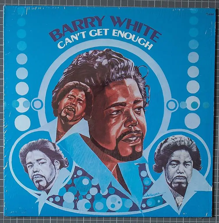 Lp BARRY WHITE can"t get enough