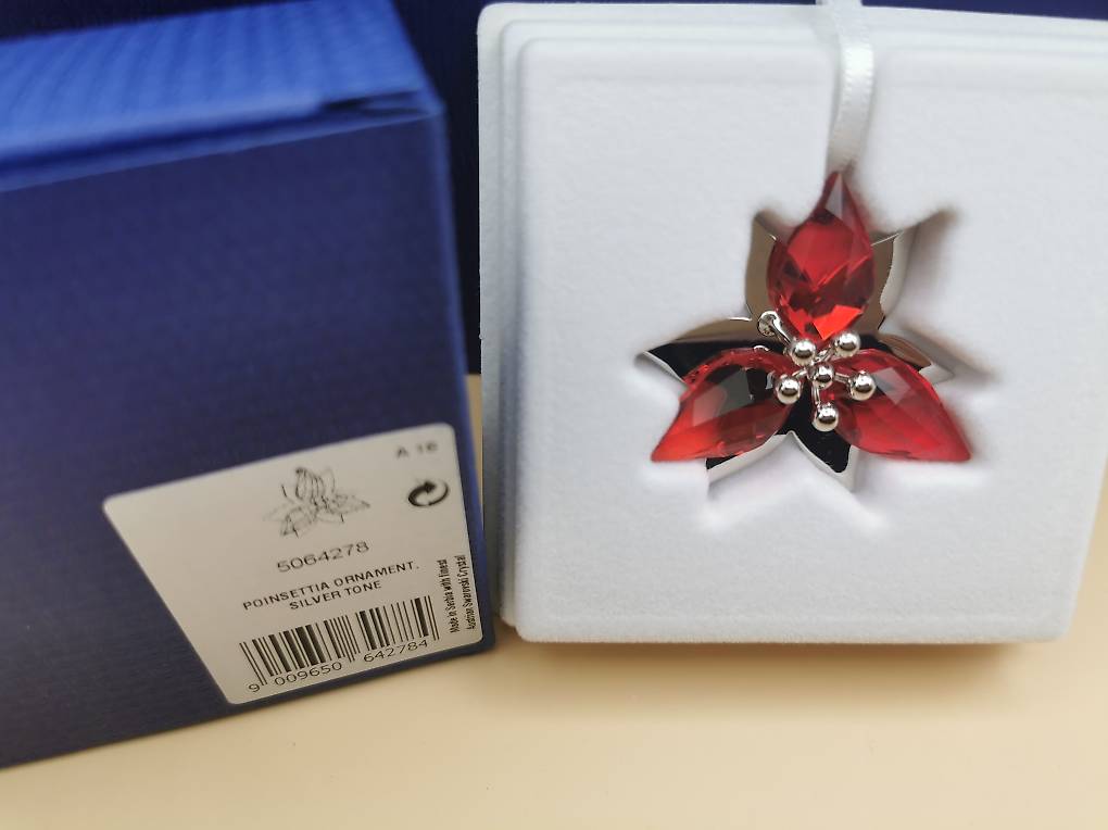 Swarovski rot Silber winterbeere