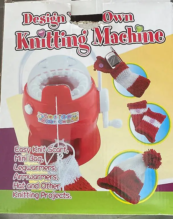 Einfache Strickmaschine