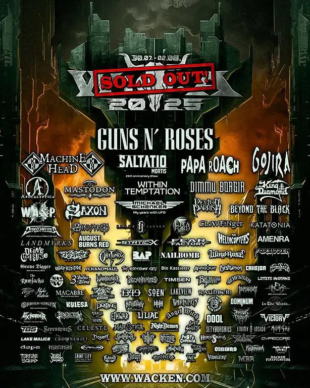 2x Wacken Open Air (Preis pro Ticket)