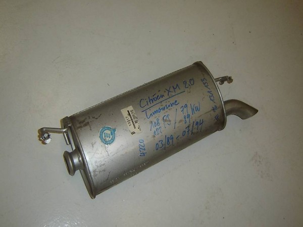 Auspufftopf hinten Citroen XM Limousine 98-