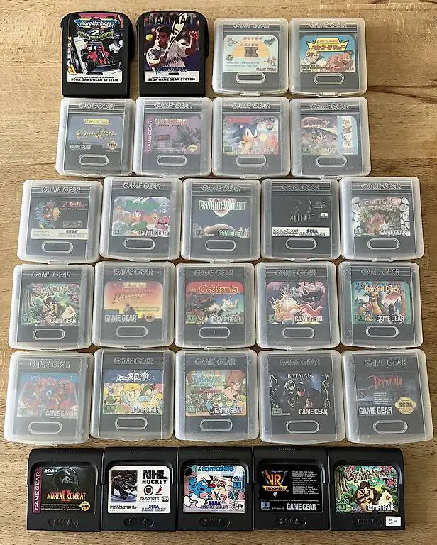 SEGA Game Gear Spiele (einzelne Preise in der Beschreibung)
