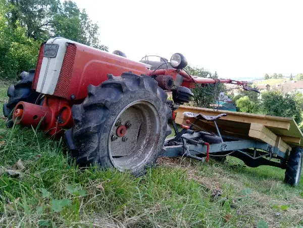 Aecherli MA 250 mit Triebachsanhänger