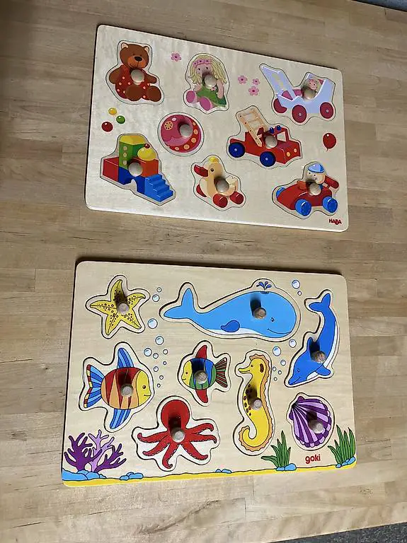 Holzpuzzle/Steckpuzzle