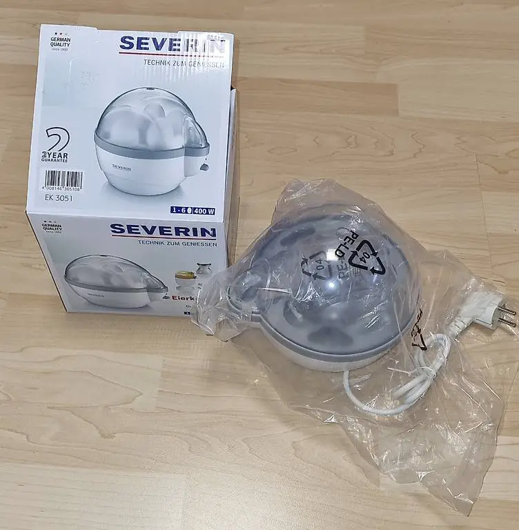Eierkocher für 1- 6 Eier, neu, Severin EK 3051