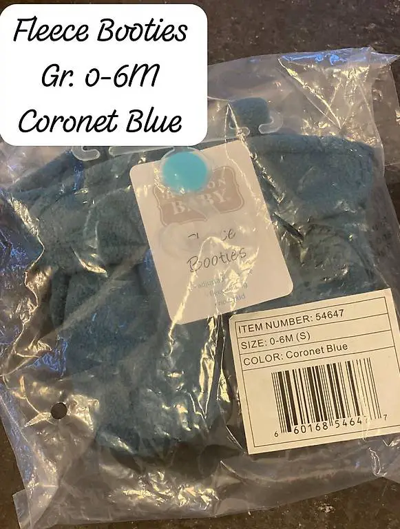 Fleece Schuhe Gr. 0-6M