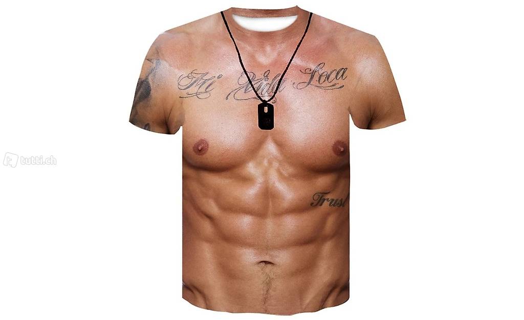  Muskel-Shirt 6-Pack T-Shirt