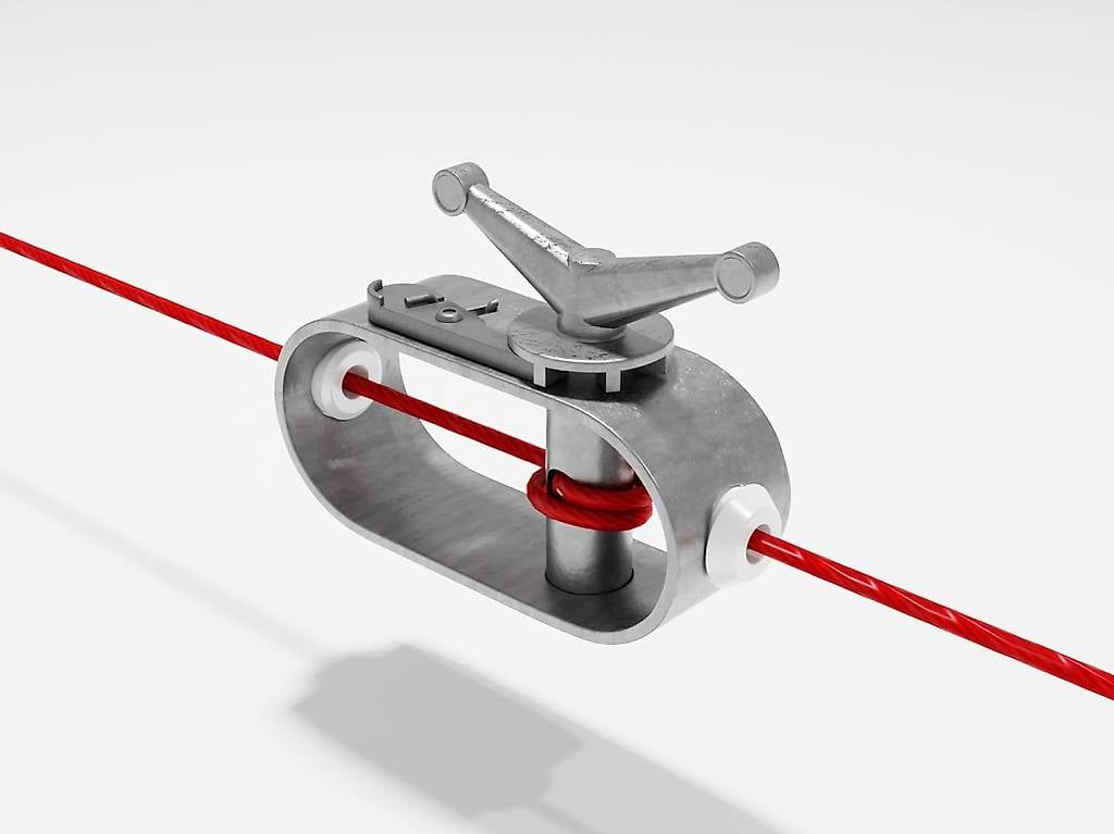 Strong-Hold Drahtseilspanner-Set, 2mm Stahlseil, 31m