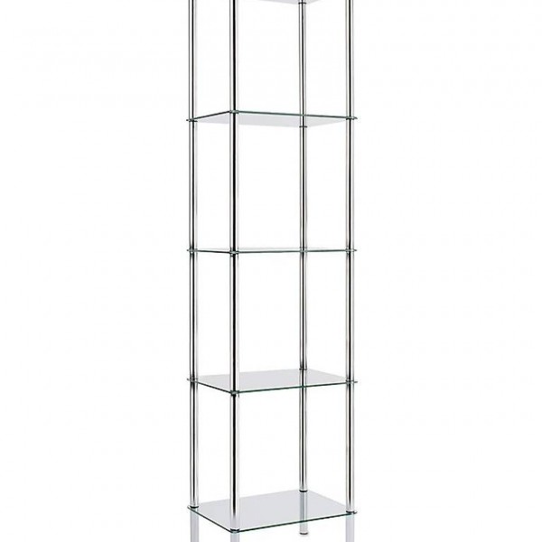  Glasregal Gina | mit 5 Böden aus Sicherheitsglas