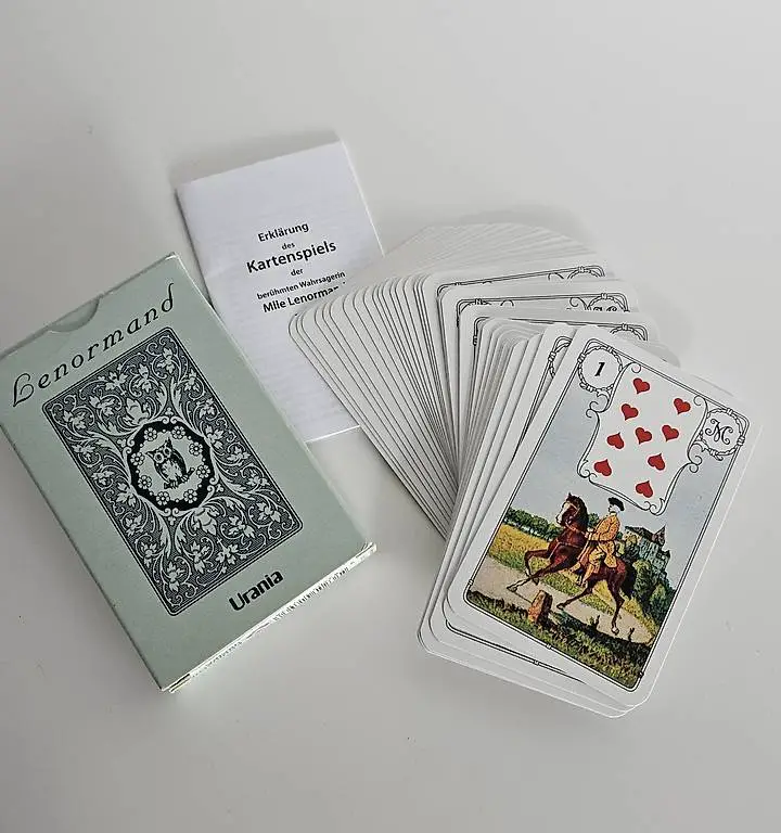 Lenormand Wahrsage Orakel Karten, neu