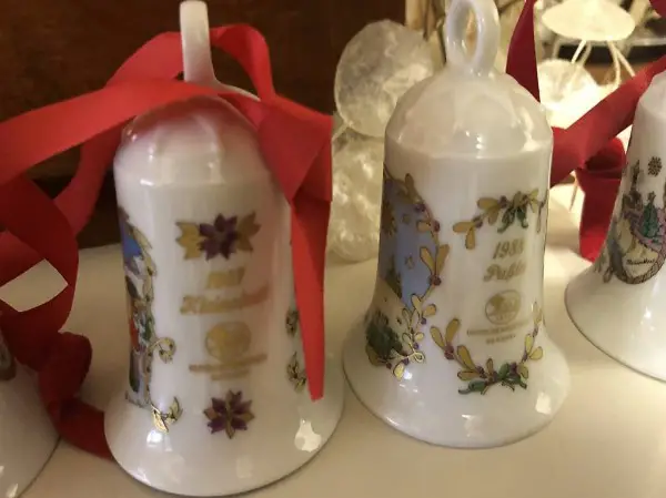Hutschenreuther Weihnachtsglocken 1988 &1989