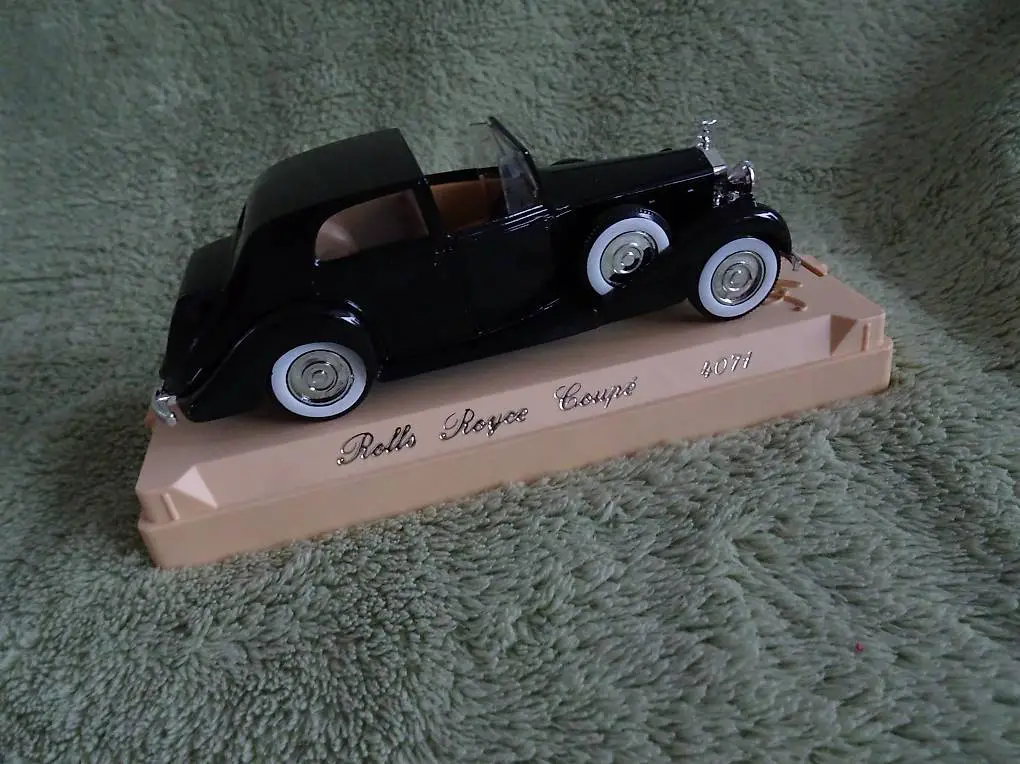 ROLLS ROYCE Modellauto COUPE 4071 schwarz, Originalbox