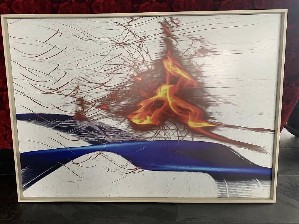 Unikat Fotografie auf Alu 100x72cm