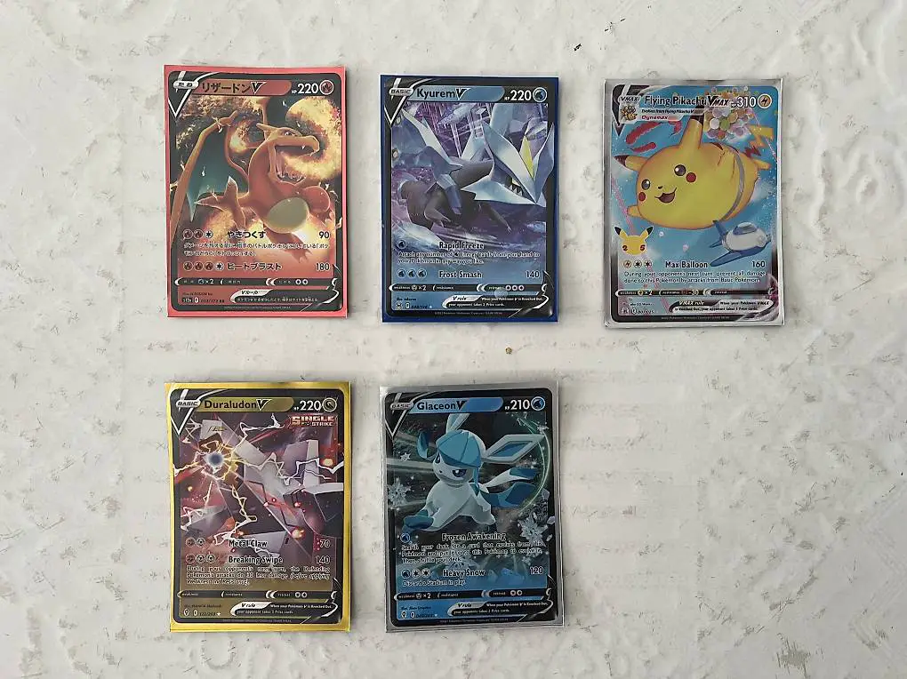 Pokemon Karten einzeln oder alle 5 Stück