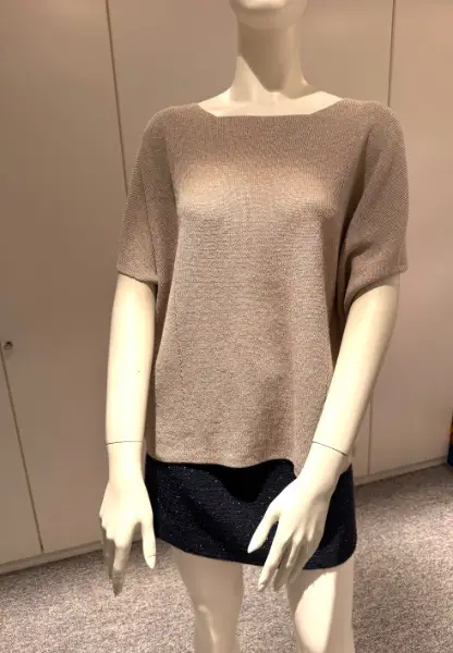 Pull à paillettes dame L