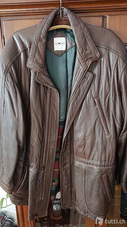 Leder jacke