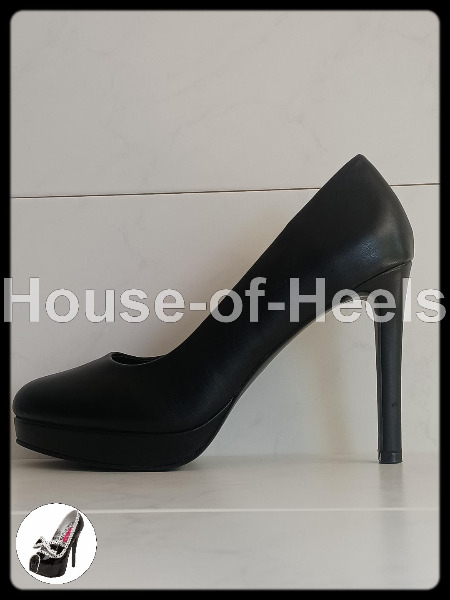 HoH Escarpins Even&Odd 42 talon 12cm plateau 2cm simili cuir