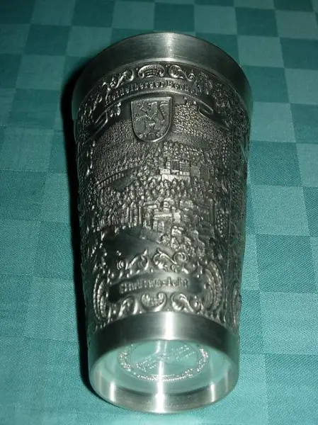  Zinnbecher Heidelberg