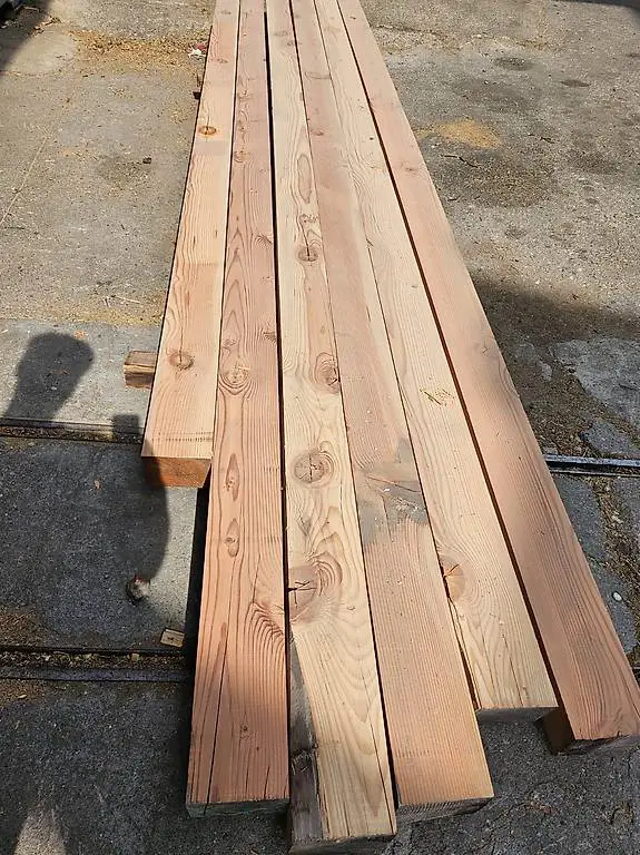 Douglasien Kantholz ,110mm dick, 800mm breit, 5m lang