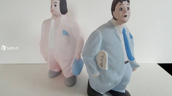 lustige Figuren aus Gips