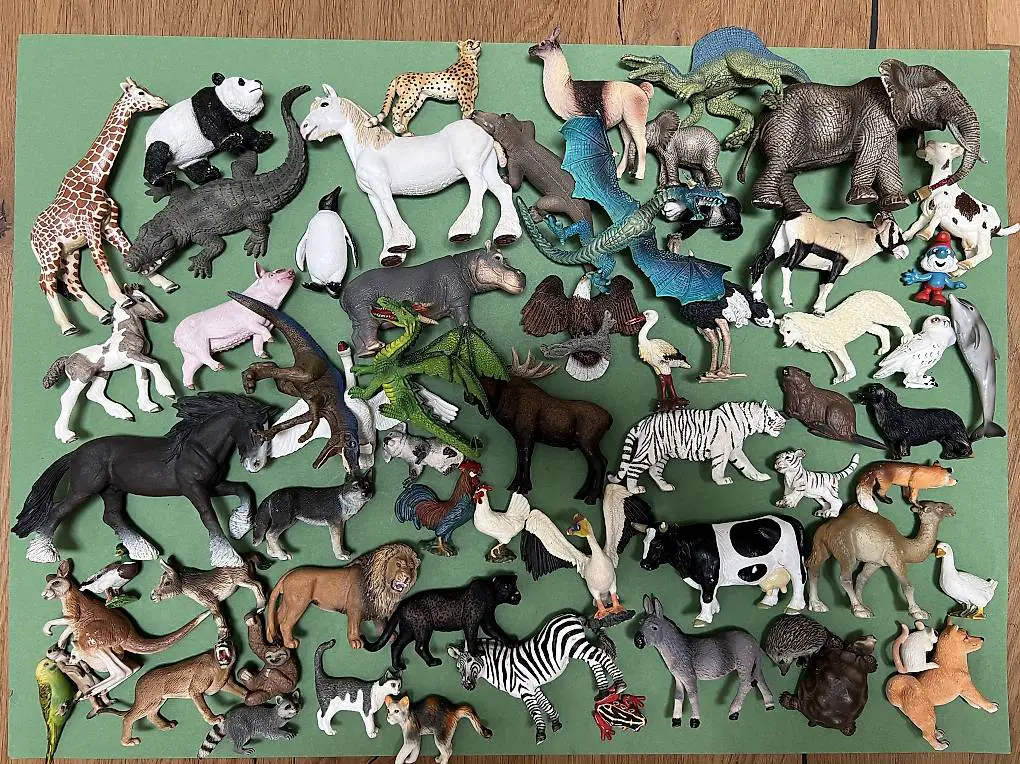 63 Schleich Tiere Schleichtiere Krafttiere Coaching Therapie