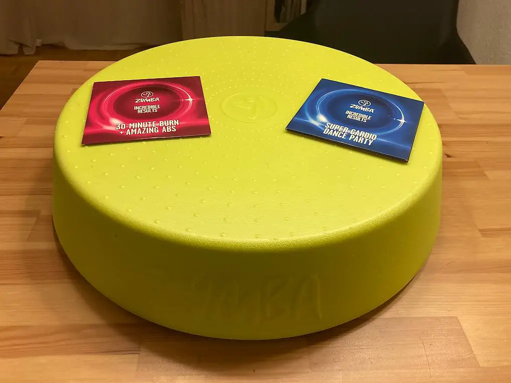 Zumba Trainingspaket Incredible Results DE DVD"s & Stepper