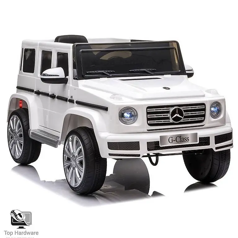 Elektro-Kinderfahrzeug Mercedes G500 weiss