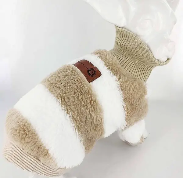  M+F Flauschipulli ROLLI, gestreift, chihuahua Gr.M diverse