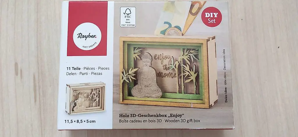 DIY Geschenkbox Rayher, Neu