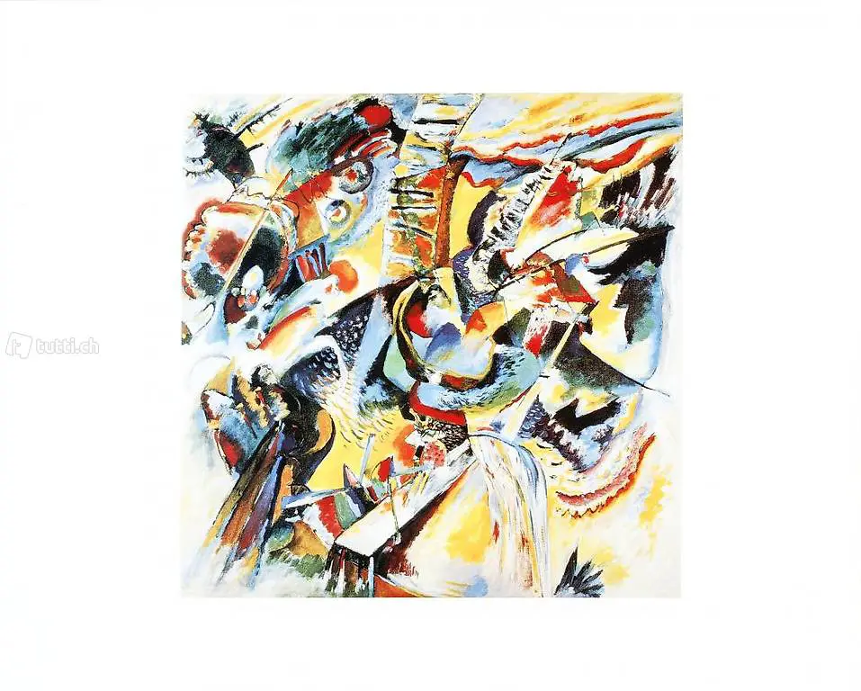  Wassily Kandinsky - Improvisation Klamm 1914