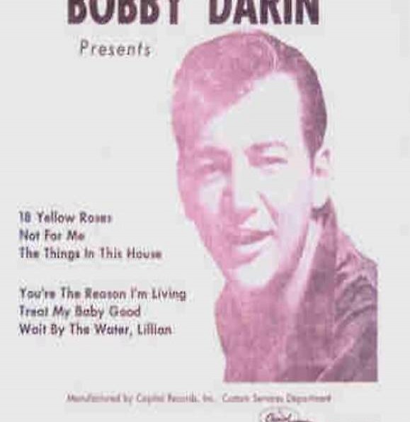 BOBBY DARIN - Presents (rare 6 Song EP