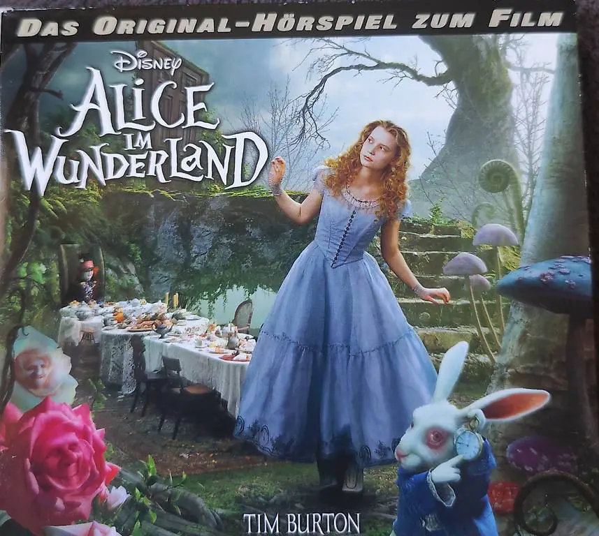 alice im wunderland neuwertig