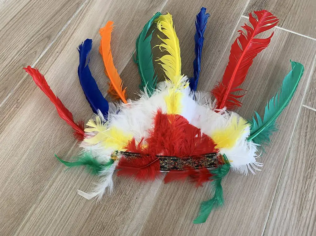 Fassnachts - Zubehör Indiander Kopfschmuck