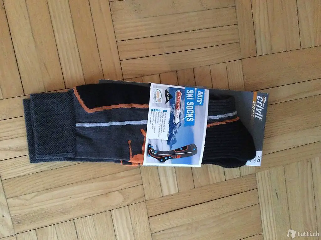 Skisocken 27 28 29 30 Ski Sport Socken Neu