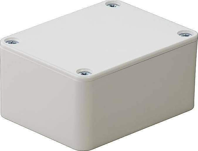 Kompaktes Kunststoffgehäuse 80x62x40mm