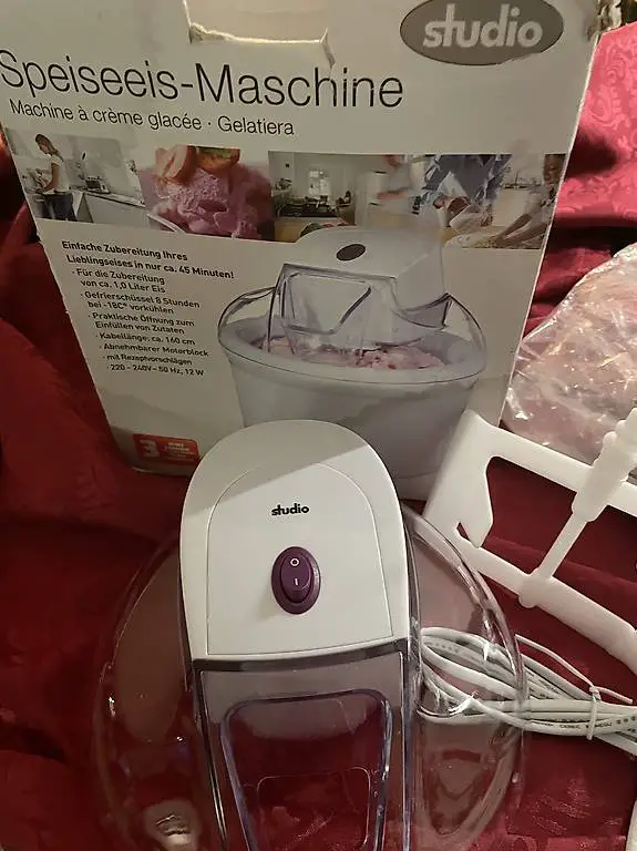 Glacemaschine, Folienschweissgerät