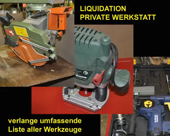 Holzbearbeitung, Schreinerei, Werkzeuge, Maschinen