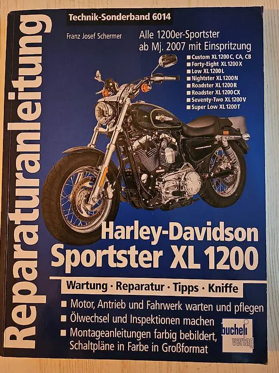 Reparaturanleitung Harley-Davidson Sportster XL 1200