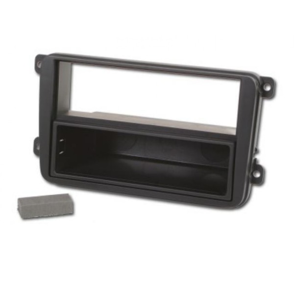 VW SKODA SEAT Doppel Din Rahmen mit Fach