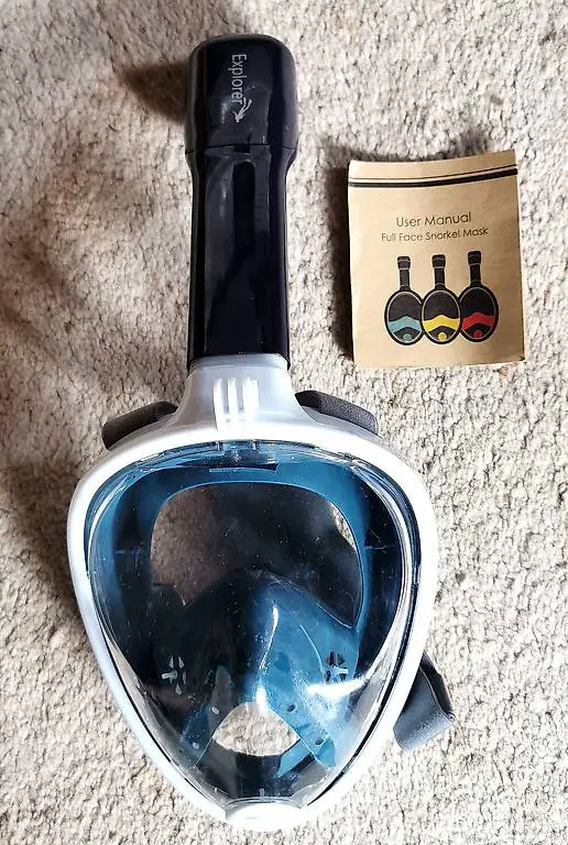 Taucherbrille für Erwachsene, Full Face Mask