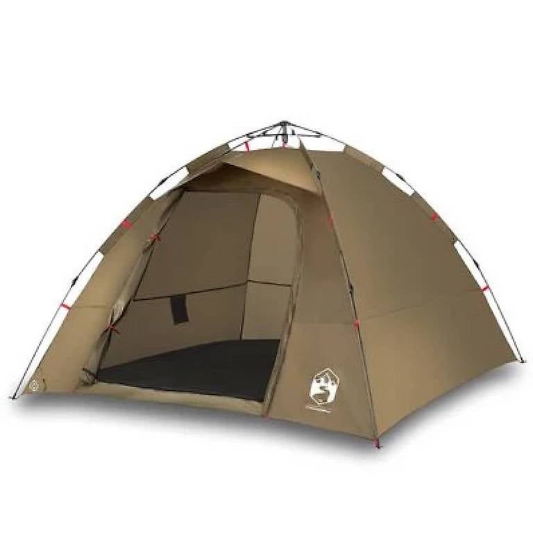 Angelzelt 4 Personen Olivgrün Quick Release 193748