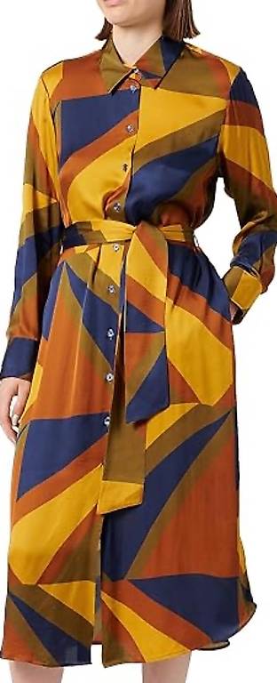 Seidensticker Kleid, Gr 36, Langarm, Herbst/Winter Farben