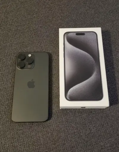 iPhone 15 Pro Max 256gb Schwarz