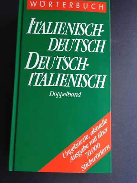 Wörterbuch Deutsch - Italienisch / Spanisch