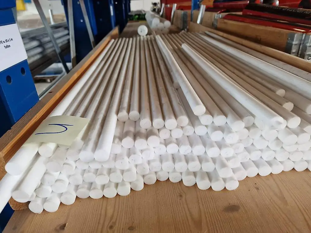 130 Meter PTFE Stab (Teflon) Ø 18 mm Stangenmaterial